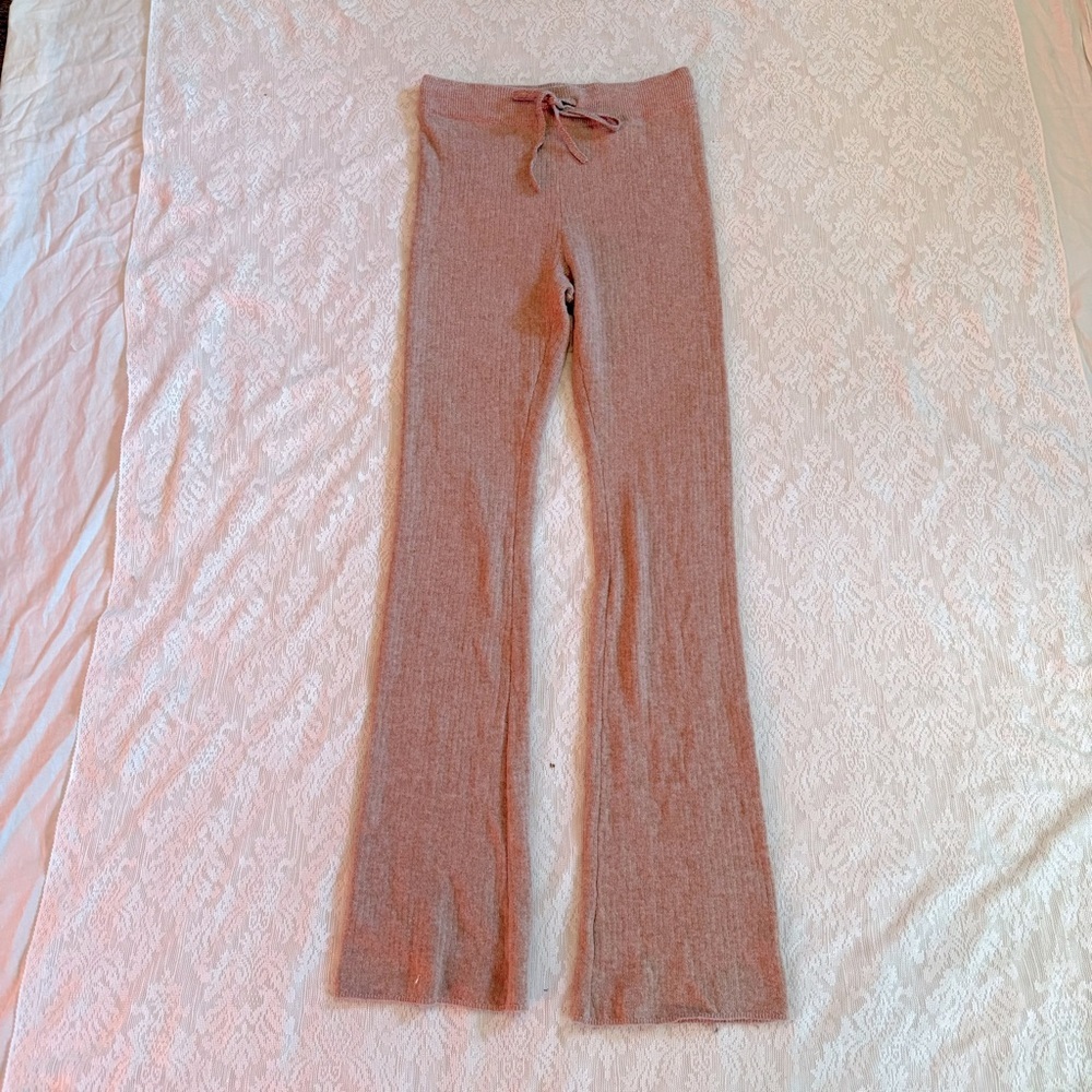 Scotch & Soda ribbed drawstring wool blend lounge pants